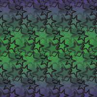 0,5m Jersey Grungestars grün lila grün