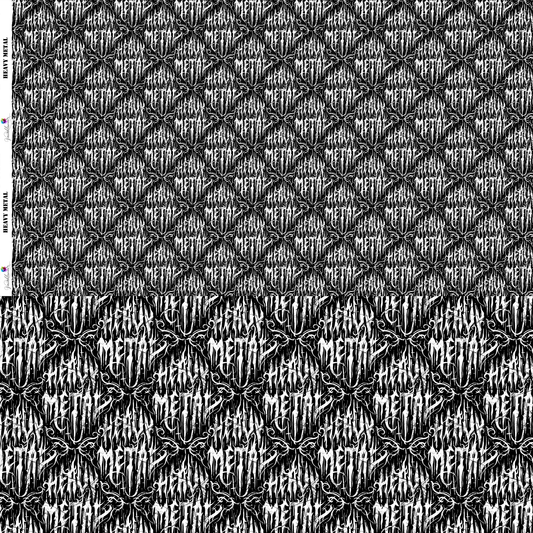 0,5m Heavy Metal Bio-Bambus Jersey Meterware