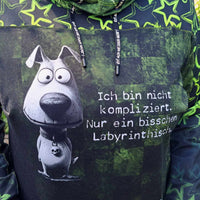 1m Sommersweat Labyrinthisch