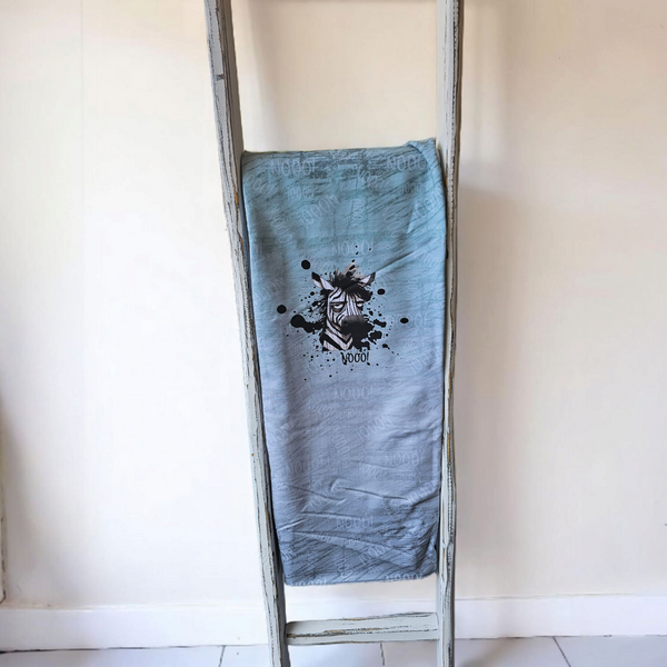 1m Sommersweat angeraut Terry Zebra No