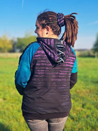 Papierschnittmuster Raglan Hoodie Denver