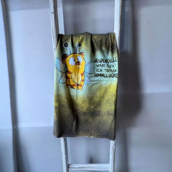 75cm Jersey Panel Hummelhüfte Tintenrebell