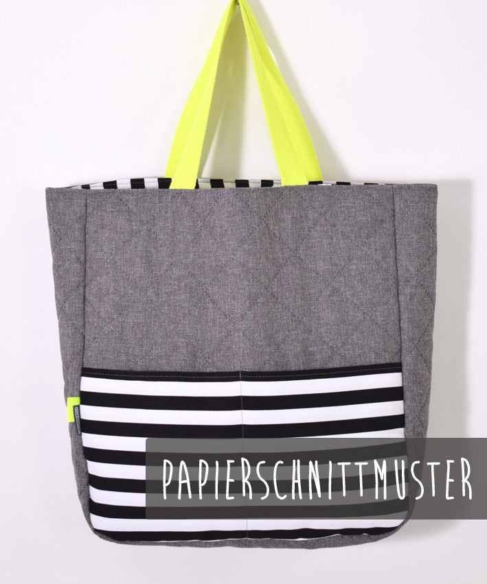 PAPIERSCHNITTMUSTER # 135 TRAGE.tasche Leni pepunkt