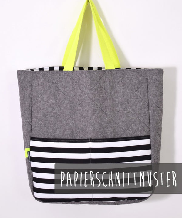 PAPIERSCHNITTMUSTER # 135 TRAGE.tasche Leni pepunkt